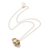 Alloy Pendant Necklaces NJEW-H031-01C-KCG-3