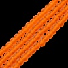 Transparent Glass Beads Strands EGLA-A034-T3mm-MD25-2