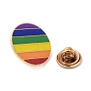 Pride Rainbow Theme Enamel Pins JEWB-G031-01D-3