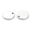 Non-Tarnish 304 Stainless Steel Charms STAS-P280-11P-2