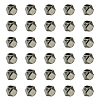 Polyhedron Alloy Finding Beads FIND-YW0004-25B-1