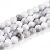 Baking Paint Glass Beads Strands DGLA-N013-10mm-01-1