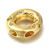Brass with Cubic Zirconia Pendants KK-Q818-03O-G-2