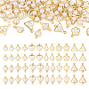 72Pcs 12 Styles ABS Plastic Imitation Pearls Charms/Connector Charms FIND-TA0003-16-9