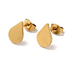 Vacuum Plating 304 Stainless Steel Stud Earrings EJEW-Z040-21G-1