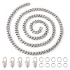 DIY Chain Bracelet Necklace Making Kit DIY-YS0001-71-1