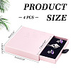 Cardboard Jewelry Set Drawer Boxes CON-WH0099-76D-2