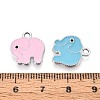 Alloy Enamel Charms PALLOY-T092-31P-3