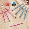 8Pcs 2 Colors DIY Stainless Steel Sculpture Tools AJEW-BC0008-93-4