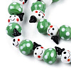 Handmade Lampwork Beads Strands LAMP-N021-43E-3