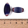 Handmade Millefiori Glass Barrel Beads LA-N002-37A-4