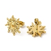 Ion Plating(IP) 304 Stainless Steel Sun Stud Earrings for Women EJEW-I281-21G-2