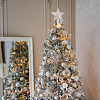2Pcs 2 Colors Christmas Plastic Big Pendants KY-TA0001-68-8