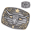 Alloy Belt Buttons FIND-WH20039-006B-AS-7