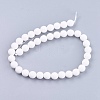 Natural Jade Bead Strands G-R166-10mm-22-2