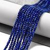 Natural Lapis Lazuli Dyed Beads Strands G-G140-C02-02-2