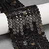 Natural Obsidian Beads Strands G-M403-A41-02-1