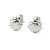 304 Stainless Steel Ear Studs EJEW-Q801-08P-1