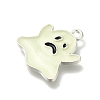 Halloween Theme Luminous  Alloy Enamel Pendants ENAM-D067-01P-01-4