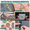 6Bundles 6 Colors Polyester Embroidery Floss OCOR-YW0001-24G-6
