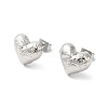 Non-Tarnish 304 Stainless Steel Stud Earrings EJEW-S230-02P-3