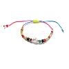 New Colorful Beaded Bracelet Sweet and Cute Girl Style Adjustable Imitation Pearl Bracelet Versatile Bracelet AR4716-12-2