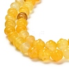 Natural Yellow Agate(Dyed & Heated) Beads Strands G-G203-02A-4