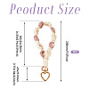Cotton Braided Flower Pendant Decorations AJEW-TAC0030-032G-15-3