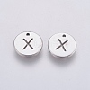 Non-Tarnish 304 Stainless Steel Charms STAS-P225-104P-10-1