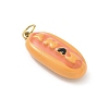 304 Stainless Steel Enamel Pendants LS-STAS-A131-02A-G-2