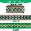 Ethnic Style Embroidery Polyester Ribbons OCOR-WH0060-56A-2