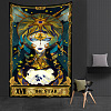 Rectangle with Tarot Polyester Decoration Backdrops WICR-PW0001-34A-11-1