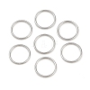 304 Stainless Steel Closed Jump Rings STAS-G393-06P-09-1