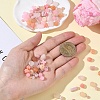 130Pcs 11 Styles Synthetic Coral & Natural Pink Opal & Dyed Malaysia Jade & Rose Quartz & Pink Aventurine Beads G-YW0002-98-3