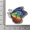 Printed Acrylic Pendants TACR-F007-06B-3