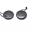 Natural Shungite Pendants G-F675-18-2