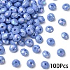 Opaque Acrylic Beads MACR-YW0003-55B-1