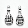 Tibetan Style Alloy Pendants TIBE-S323-081AS-RS-2