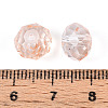 Baking Paint Transparent Glass Beads GLAA-N011-10mm-09-3