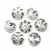 Pointed Back Glass Rhinestone Cabochons RGLA-T029-8mm-01-1