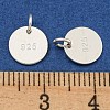 BENECREAT 6Pcs 925 Sterling Silver Charms STER-BC0001-64-3