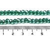 Electroplate Transparent Glass Beads Strands LS-EGLA-A035-T4mm-A18-4