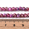 Baking Paint Glass Beads Strands DGLA-N003-4mm-B03-5