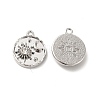 Rack Plating Alloy Rhinestone Pendants FIND-G044-41P-1