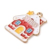Alloy Enamel Pendants ENAM-B030-02G-01-2