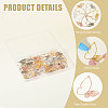 120Pcs 6 Colors Tibetan Style Alloy Pendants FIND-CA0009-24-4
