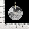 Natural Mixed Gemstone Faceted Pendants G-A287-02G-5