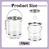 Clear Plastic Party Favor Cans CON-WH0086-220-2