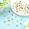 150Pcs Eco-friendly Alloy Enamel Star Charms ENAM-YW0005-87-4