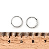 Brass Open Jump Rings KK-B147-03I-P-4